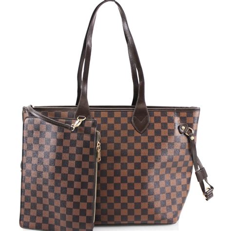 light brown lv bag|lv brown checkered bag.